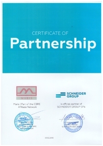 Партнерское соглашение Maris и Schneider Group